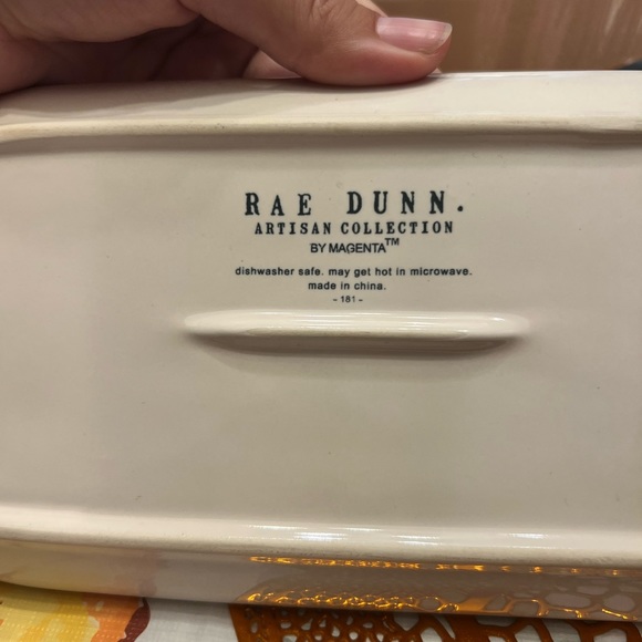 Rae Dunn Spread Butter Dish, VHTF - Picture 2 of 2